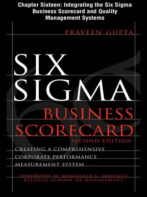 cover image of Integrating the Six Sigma Business Scorecard